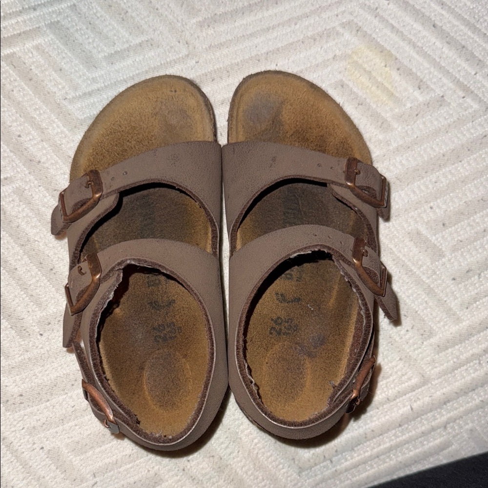 Birkenstock Kids Brown Sandals